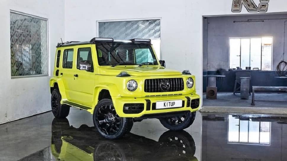 Meet G-Mini: Modified Maruti Suzuki Jimny With Mercedes-Benz G-Wagen Kit - Watch