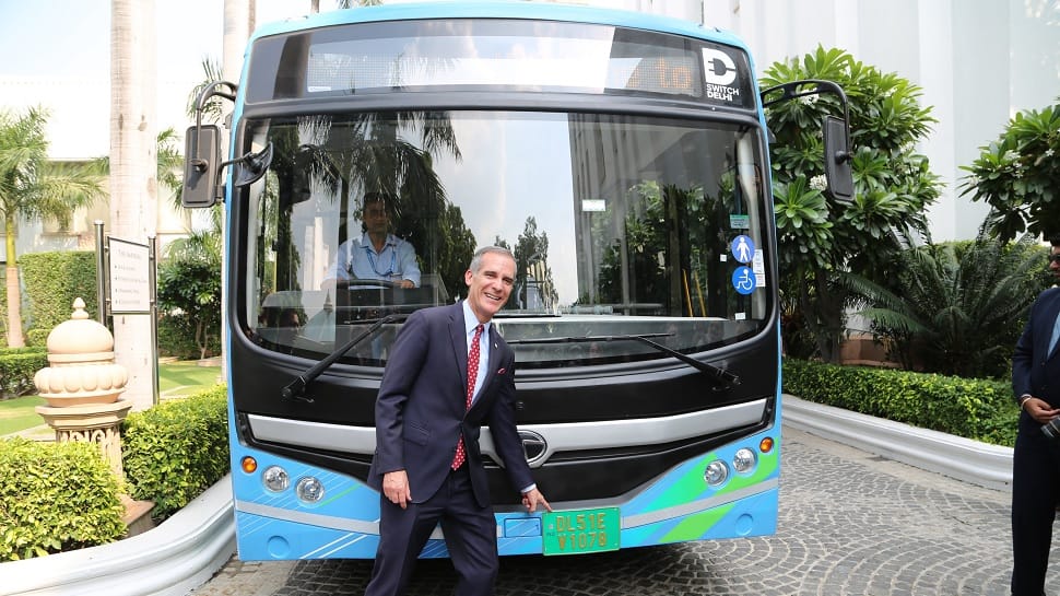Electric Buses Can Change The World: US Ambassador To India Eric Garcetti