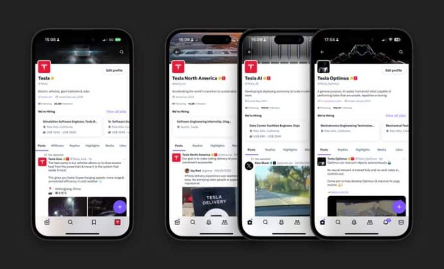 Xs Job Recruiting Feature: Early Stage Glimpses Of Linkedin Competitor Revealed - See Pics