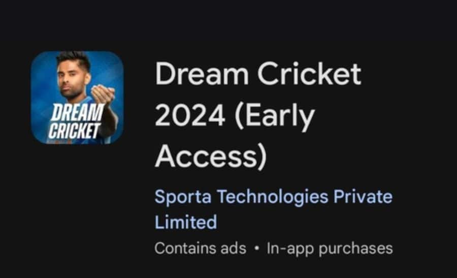 Dream11 Parent Company Launches Its 1st Cricket Mobile Game Dream Cricket 2024 In India