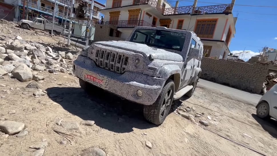 Production-Ready Mahindra Thar 5-Door Spied With New Changes: Design, Specs, Features, Launch Date