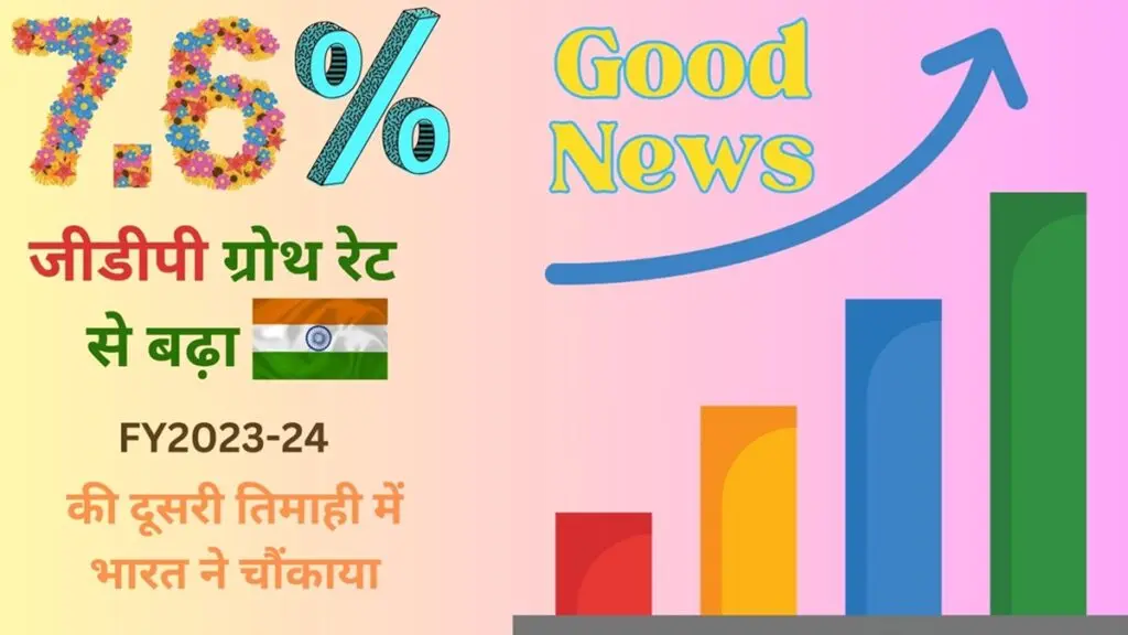 Economy News: दूसरी तिमाही में 7.6% रही देश की विकास दर, विशेषज्ञों को चौंकाया, जानें पीएम मोदी ने क्या कहा