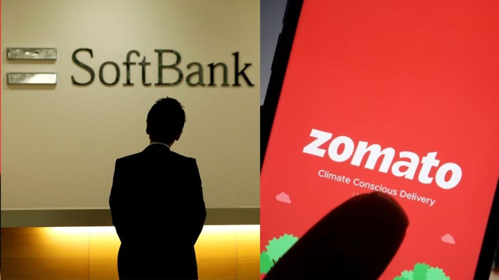 SoftBank बेच सकती है Zomato में ₹1125 करोड़ मूल्य के शेयर, जानें कितनी है हिस्सेदारी