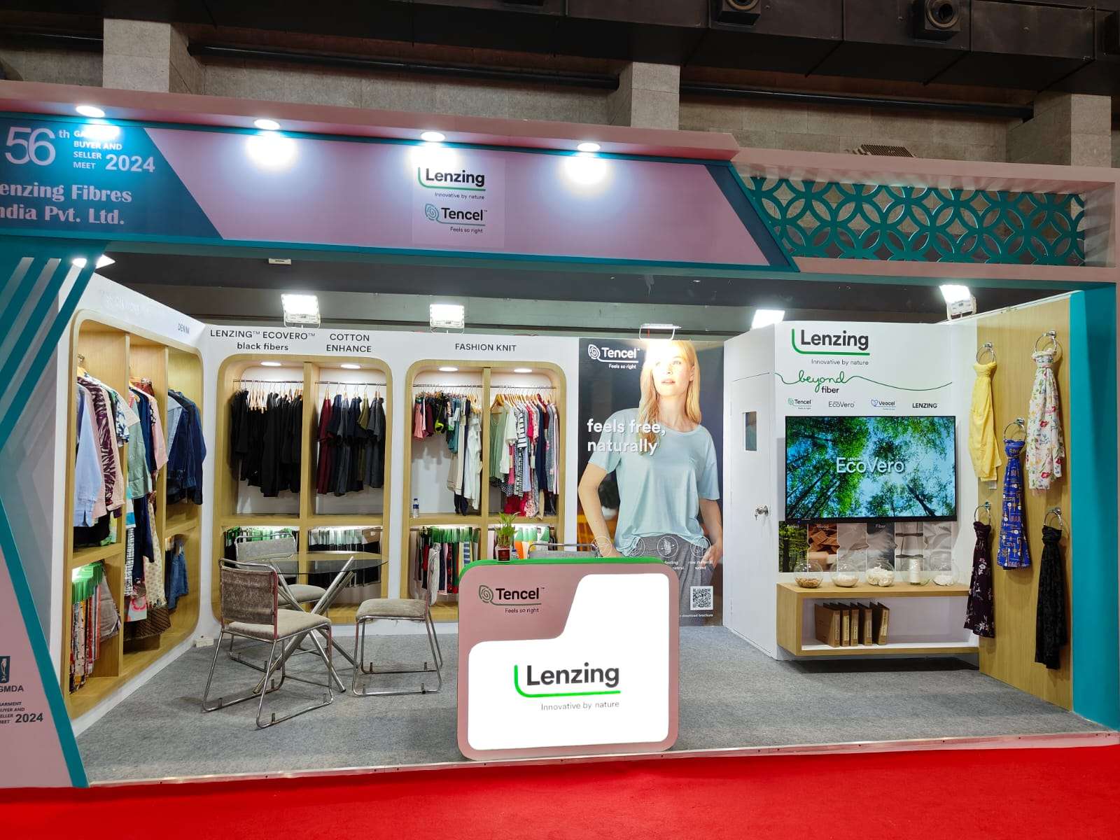 Press Release Lenzing Fiber Innovations Impress at Kolkata Textile Meet