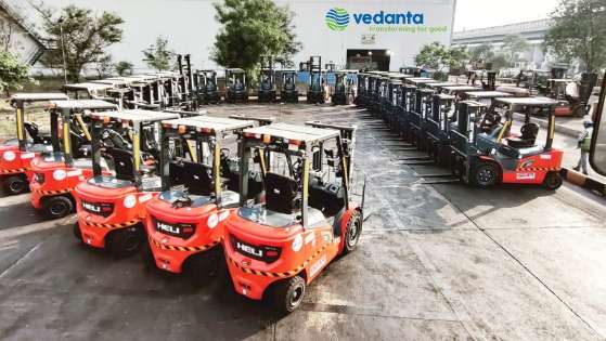 Vedanta Aluminium has largest fleet of electric forklifts in India