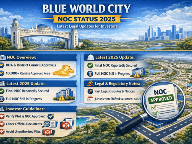 Blue World City NOC Status